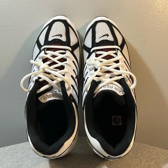 Nike Air Pegasus 2025 White Silver Red Running Men's Shoe Size 11.5 HQ5403 101​